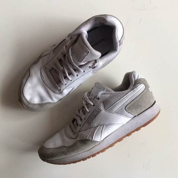 REEBOK white grey sneakers - Picture 1 of 5